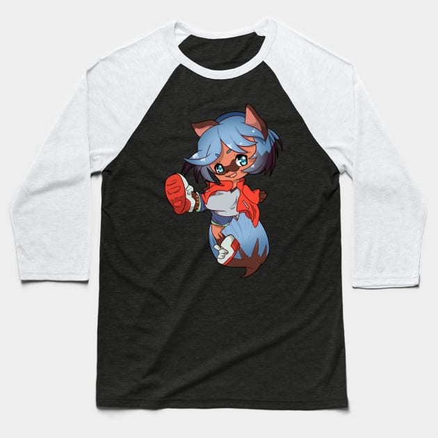 BNA Michiru Baseball T-Shirt by kelsmister